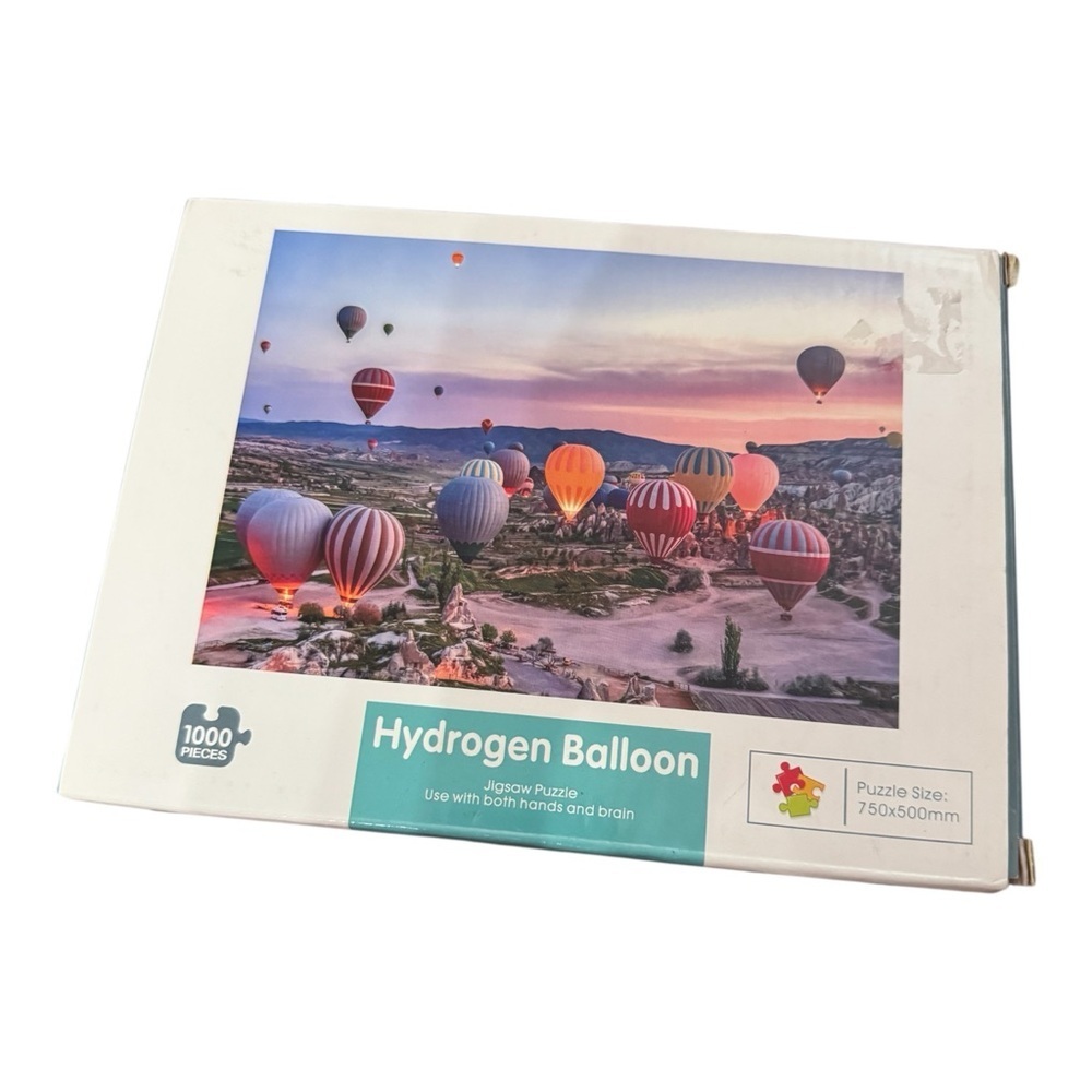 1000-Piece Hydrogen Balloon Jigsaw Puzzle – Cappadocia Hot Air Balloons